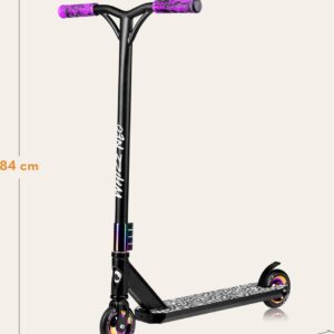 Lionelo WHIZZ skrejritenis krāsa NEO BLACK CARBON MULTICOLOR