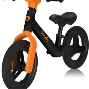 Lionelo TONI līdzsvara velosipēds krāsa BLACK ORANGE