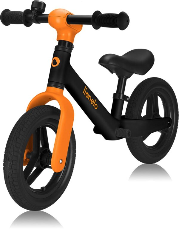 Autokreslini.lv | TONI līdzsvara velosipēds krāsa BLACK ORANGE bilde #5