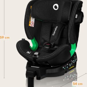 Lionelo Harmony I-Size autokrēsliņš 40-150cm krāsa Black Carbon Bamboo