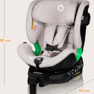 Lionelo Harmony I-Size autokrēsliņš 40-150cm krāsa Sand Bamboo