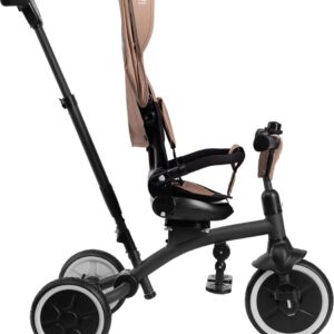 Lionelo TRIS PLUS stumjamais trīsritenis krāsa BEIGE SAND