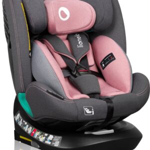Lionelo Bastiaan One I-Size autokrēsliņš bērniem 40-150cm krāsa Pink Rose