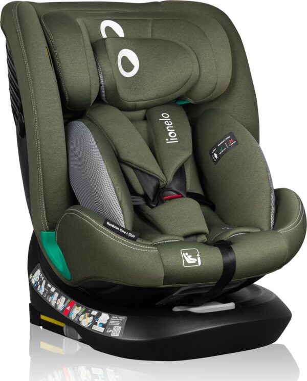Autokreslini.lv | Bastiaan One I-Size autokrēsliņš bērniem 40-150cm krāsa Green Olive bilde #7