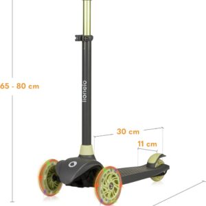 Lionelo JESSY skrejritenis krāsa GREY GREEN