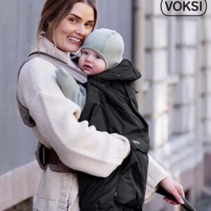 Voksi Carrier Cover universāls ergosomas siltais pārvalks krāsa Black