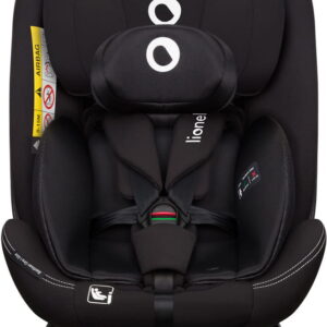 Lionelo Bastiaan One I-Size autokrēsliņš bērniem 40-150cm krāsa Black Carbon