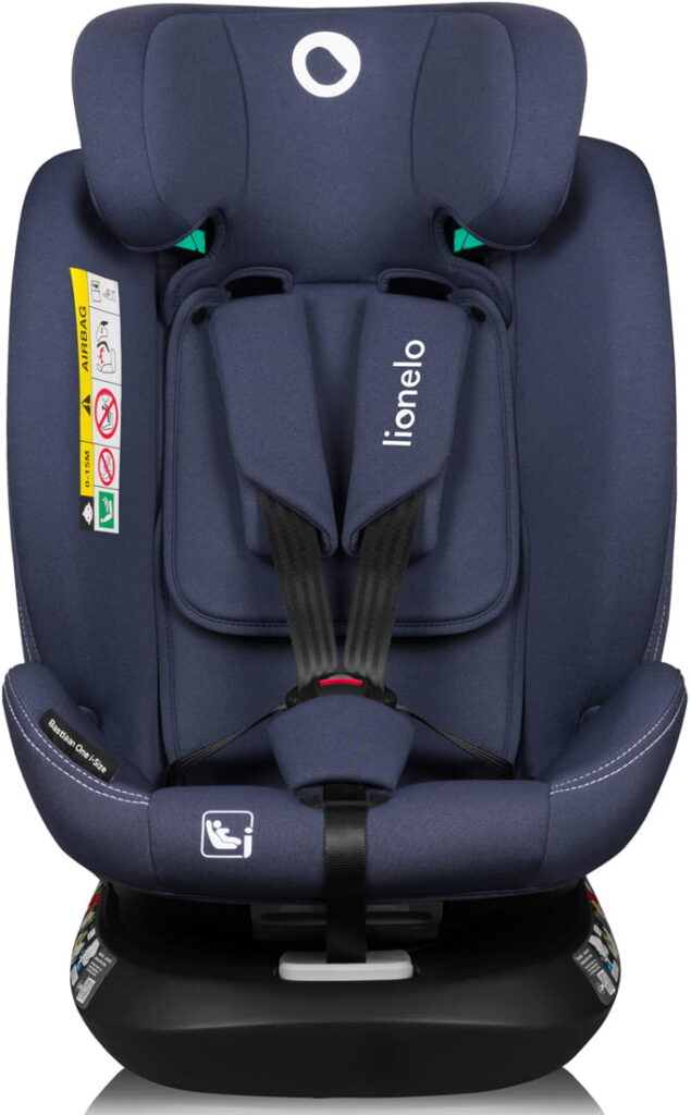 Lionelo Bastiaan One I-Size autokrēsliņš bērniem 40-150cm krāsa Blue Navy
