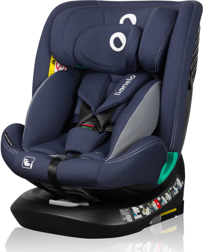 Lionelo Bastiaan One I-Size autokrēsliņš bērniem 40-150cm krāsa Blue Navy