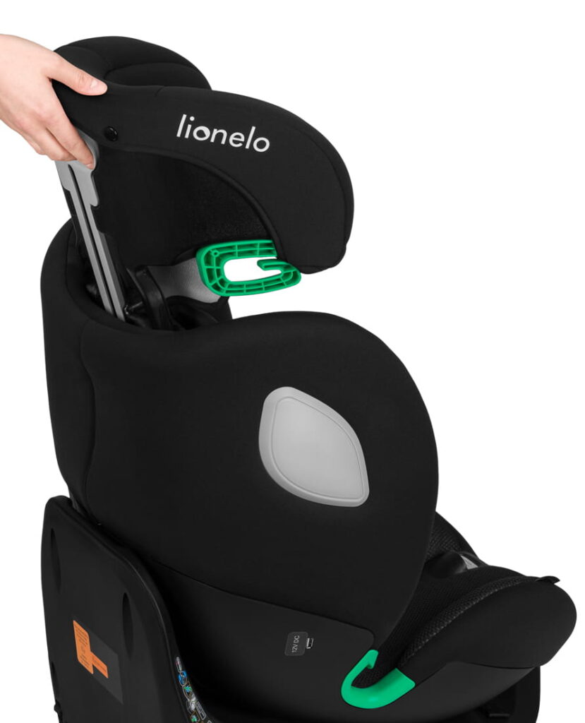 Lionelo Braam AIR I-Size autokrēsliņš 40-150cm krāsa Black Carbon