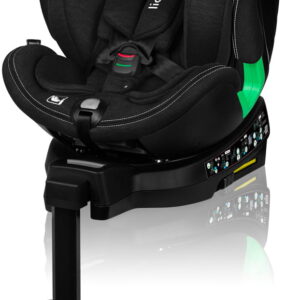 Lionelo Harmony I-Size autokrēsliņš 40-150cm krāsa Black Carbon Bamboo