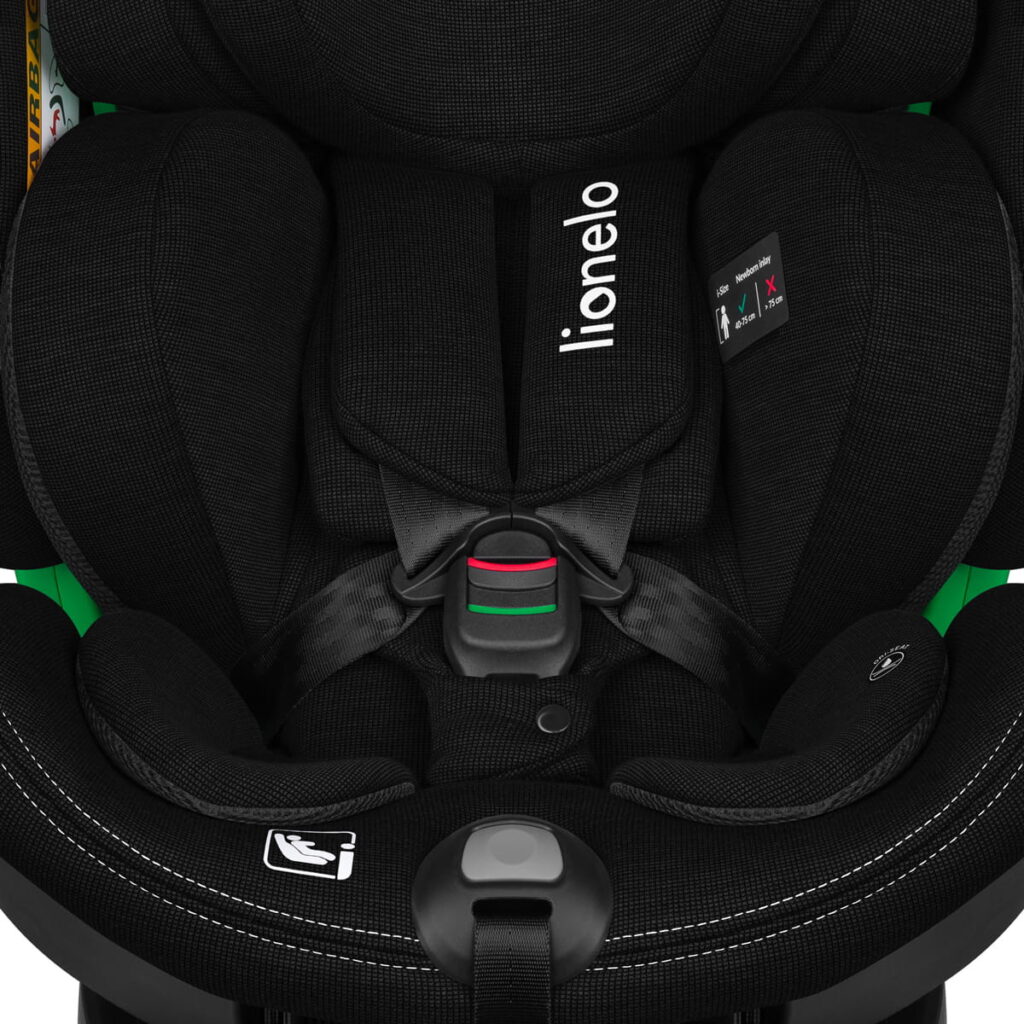 Lionelo Harmony I-Size autokrēsliņš 40-150cm krāsa Black Carbon Bamboo