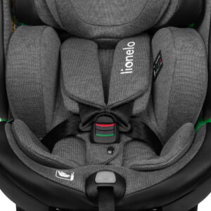 Lionelo Harmony I-Size autokrēsliņš 40-150cm krāsa Grey Graphite Leather