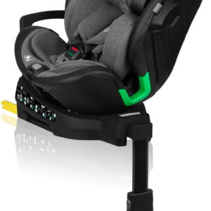 Lionelo Harmony I-Size autokrēsliņš 40-150cm krāsa Grey Graphite Leather