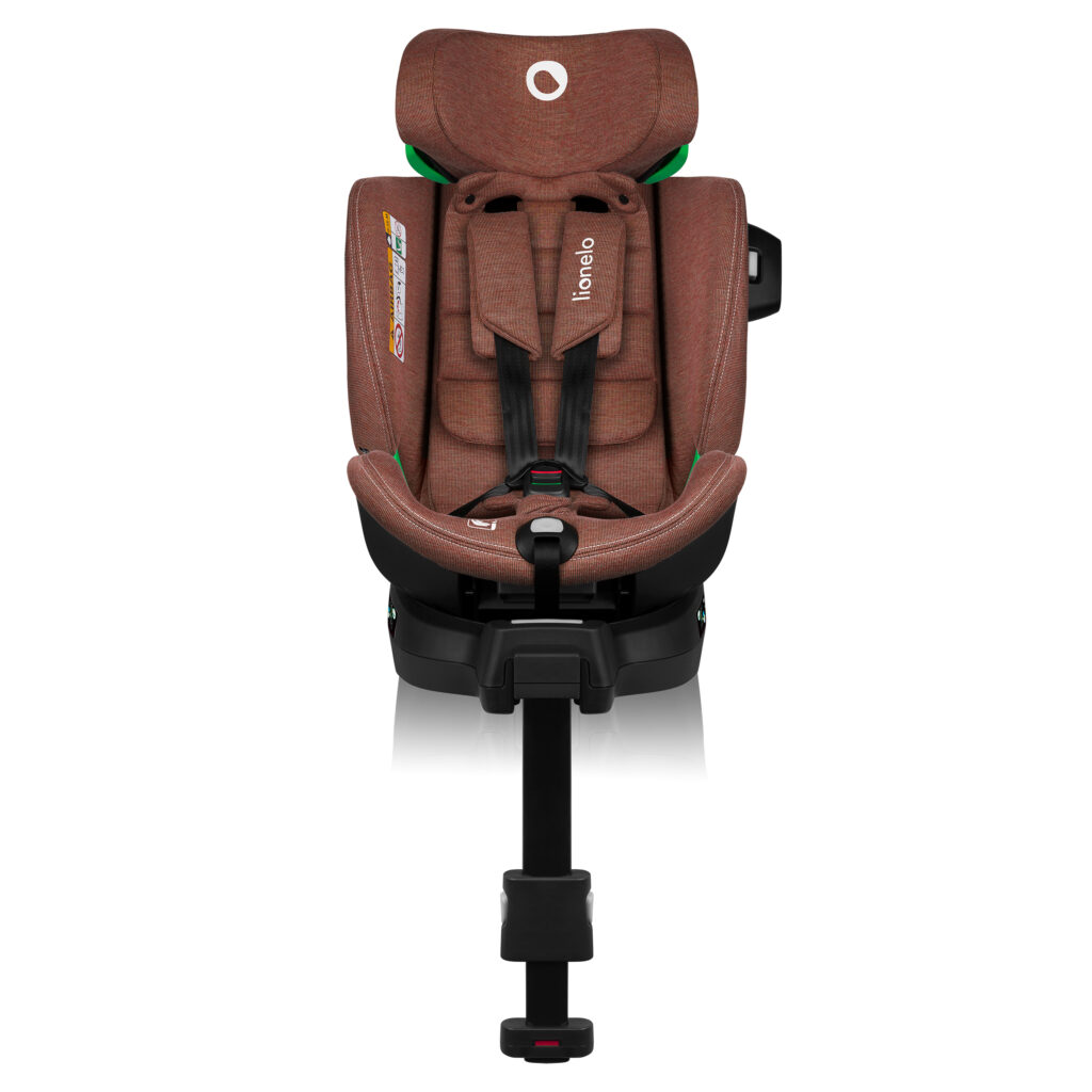 Lionelo Harmony I-Size autokrēsliņš 40-150cm krāsa Red Brick Bamboo