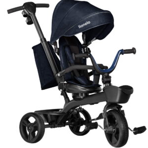 Lionelo KORI stumjamais trīsritenis bērniem krāsa BLUE NAVY