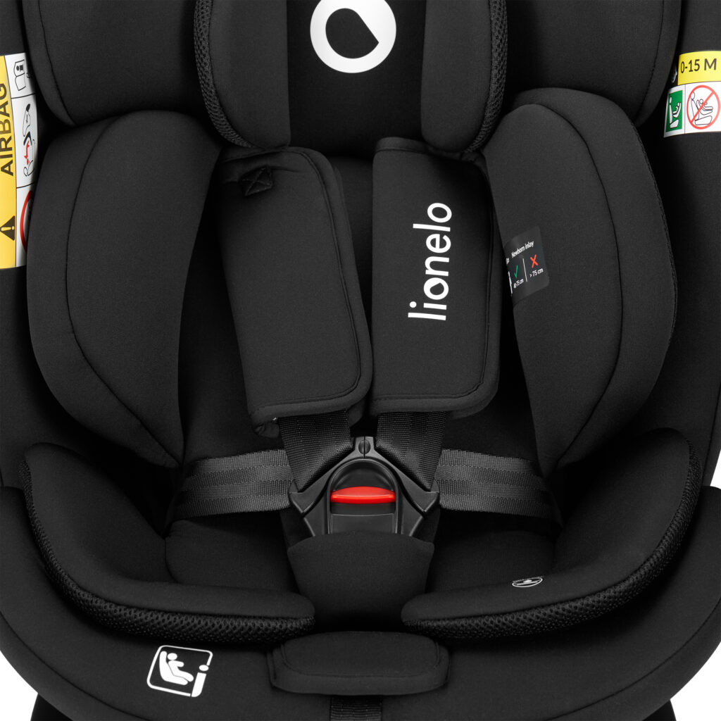 Lionelo Navy I-Size autokrēsliņš 40-150cm krāsa Black Onyx