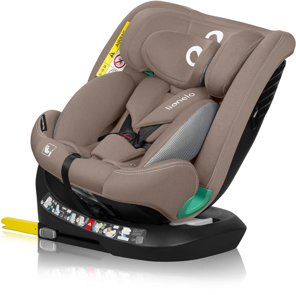 Lionelo Bastiaan One I-Size autokrēsliņš bērniem 40-150cm krāsa Beige Sand