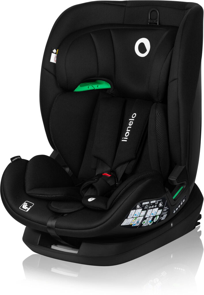 Lionelo Lavender I-Size autokrēsliņš bērniem 76-150cm krāsa Black Carbon