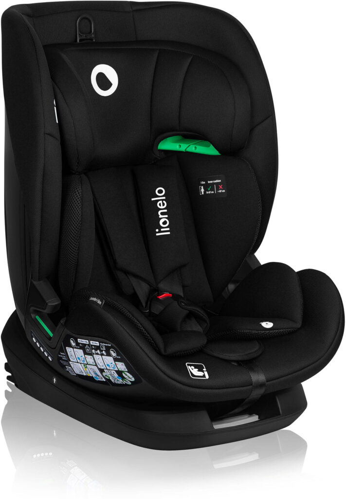 Lionelo Lavender I-Size autokrēsliņš bērniem 76-150cm krāsa Black Carbon
