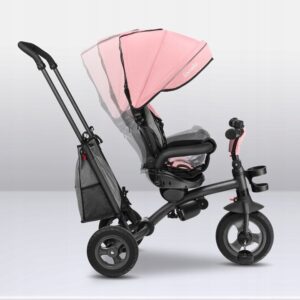 Lionelo TRIS stumjamais trīsritenis krāsa CANDY ROSE/GREY