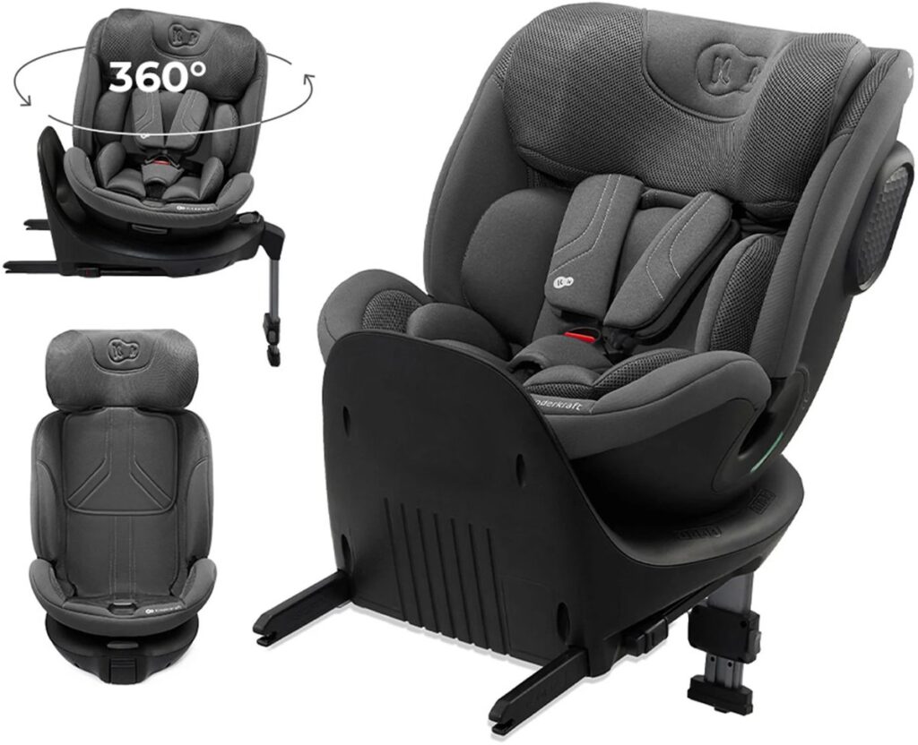Kinderkraft Xrider 2 I-Size autokrēsliņš bērniem 40-150cm krāsa Grey