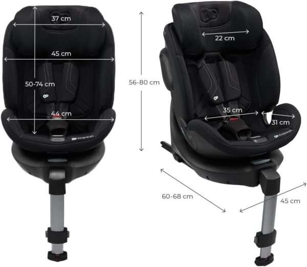 Autokreslini.lv | Xrider 2 I-Size autokrēsliņš bērniem 40-150cm krāsa Black bilde #29