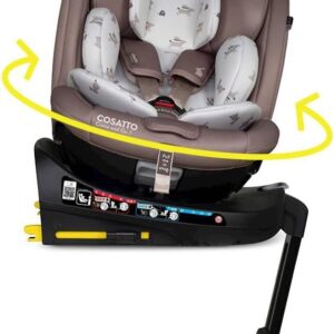 Cosatto Come and Go 2 I-Size 360 autokrēsliņš bērniem 40-105cm krāsa Lollop