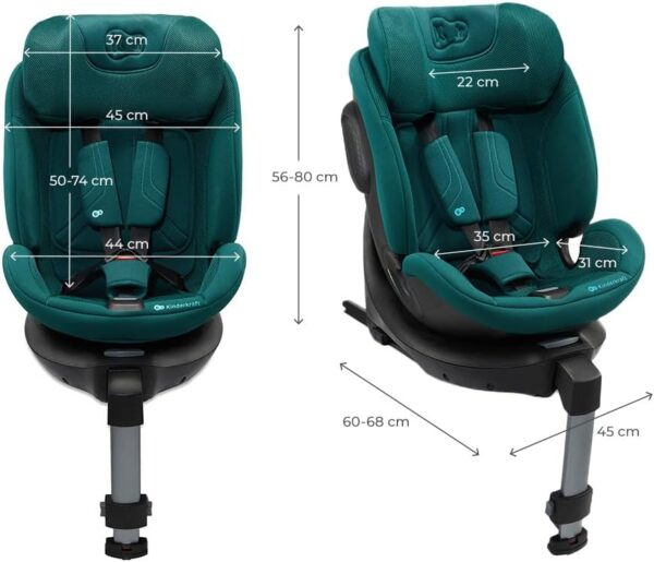 Autokreslini.lv | Xrider 2 I-Size autokrēsliņš bērniem 40-150cm krāsa Green bilde #27
