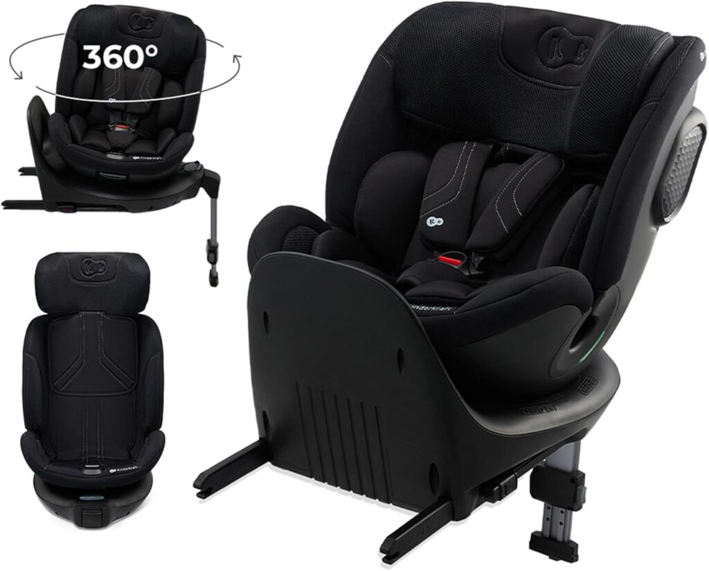 Kinderkraft Xrider 2 I-Size autokrēsliņš bērniem 40-150cm krāsa Black