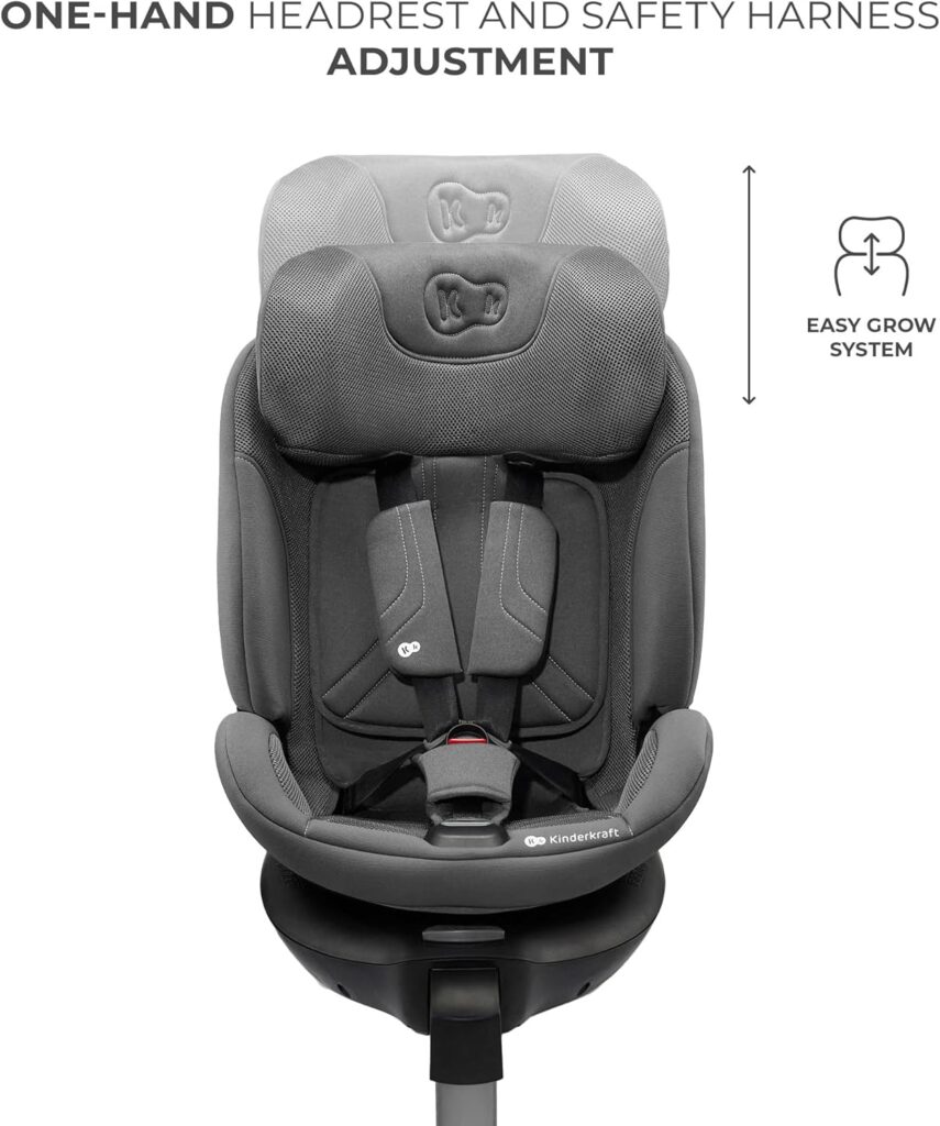 Kinderkraft Xrider 2 I-Size autokrēsliņš bērniem 40-150cm krāsa Grey