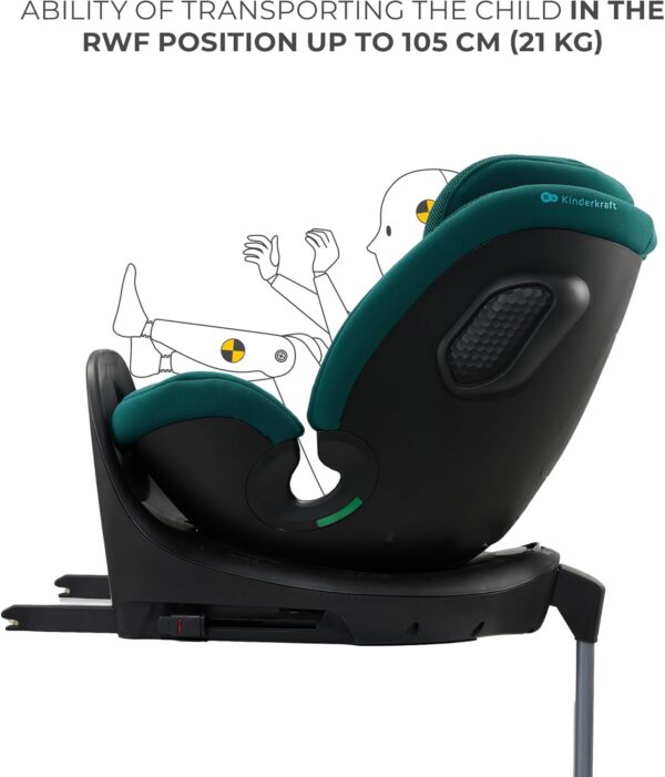 Autokreslini.lv | Xrider 2 I-Size autokrēsliņš bērniem 40-150cm krāsa Green bilde #19