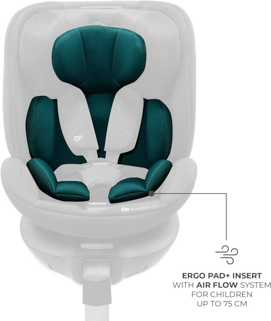Kinderkraft Xrider 2 I-Size autokrēsliņš bērniem 40-150cm krāsa Green