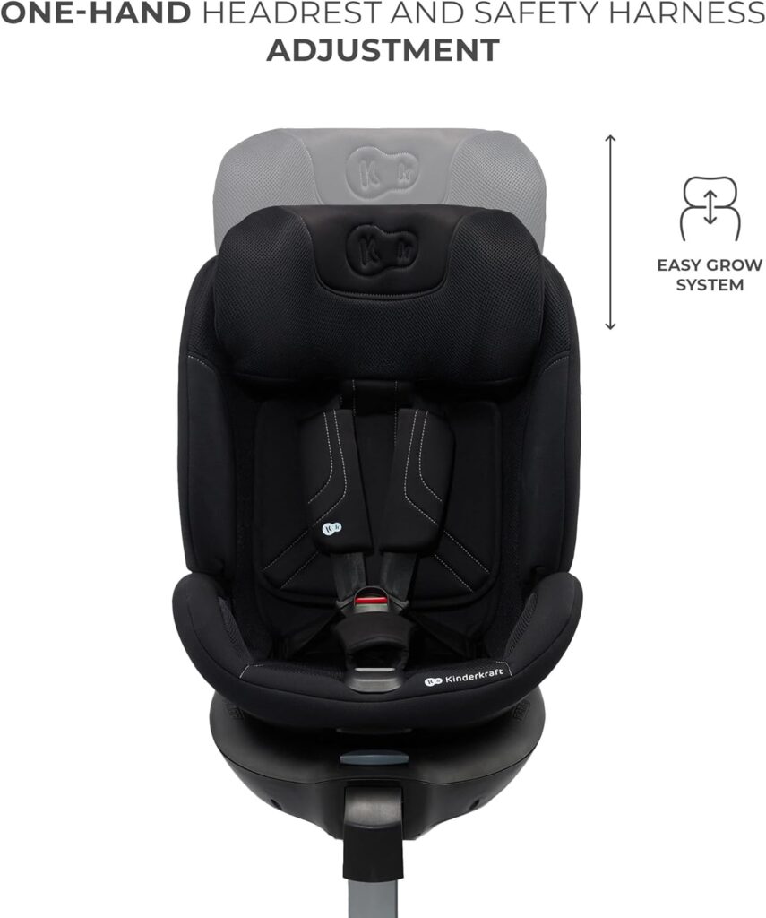 Kinderkraft Xrider 2 I-Size autokrēsliņš bērniem 40-150cm krāsa Black