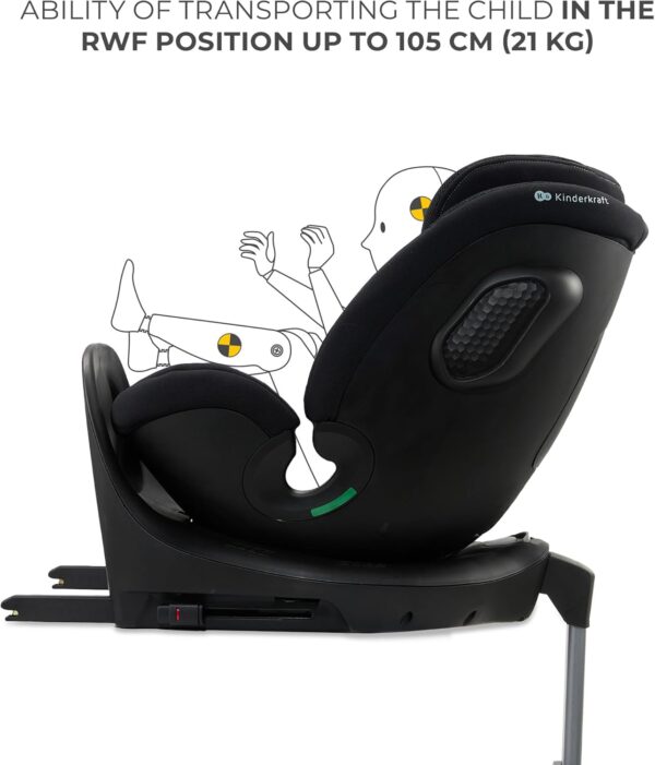 Autokreslini.lv | Xrider 2 I-Size autokrēsliņš bērniem 40-150cm krāsa Black bilde #17