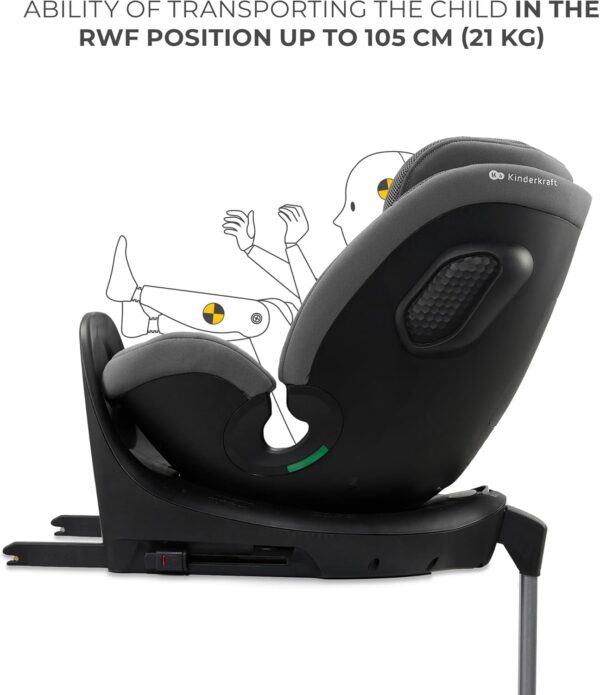 Autokreslini.lv | Xrider 2 I-Size autokrēsliņš bērniem 40-150cm krāsa Grey bilde #11
