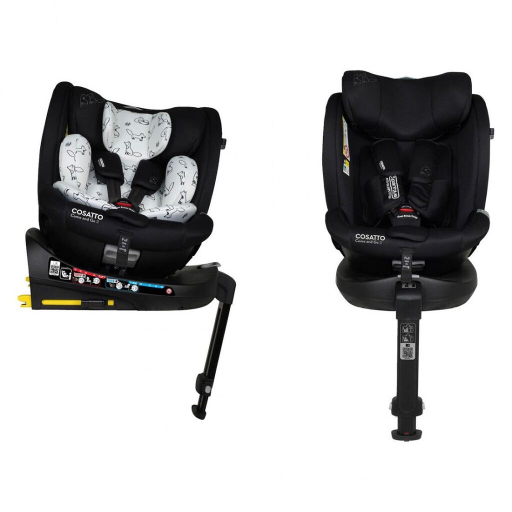Cosatto Come and Go 2 I-Size 360 autokrēsliņš bērniem 40-105cm krāsa Foxed