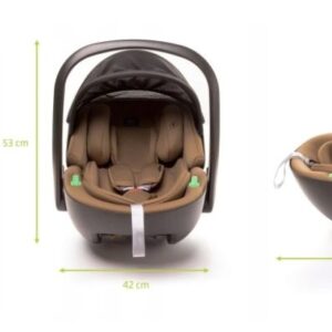 4Baby NEO I-Size autokrēsliņš mazuļiem 40-87cm krāsa Mokka