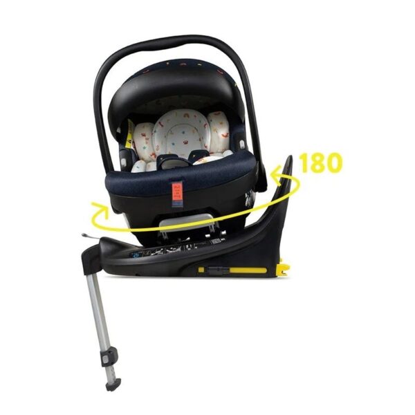 Autokreslini.lv | Acorn 2 I-Size autokrēsliņš mazuļiem 40-87cm krāsa Doodle Days ar Isofix bāzi bilde #3