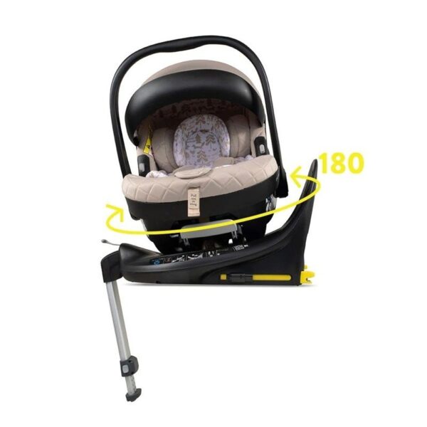 Autokreslini.lv | Acorn 2 I-Size autokrēsliņš mazuļiem 40-87cm krāsa Whisper ar Isofix bāzi bilde #3