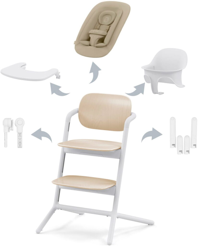 Cybex LEMO 2 barošanas krēsliņš 4in1 krāsa Sand White