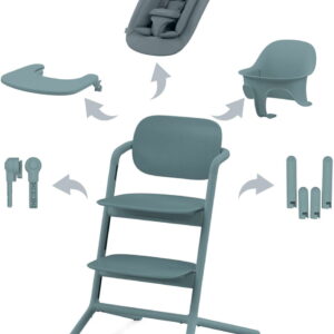 Cybex LEMO 2 barošanas krēsliņš 4in1 krāsa Blue Stone