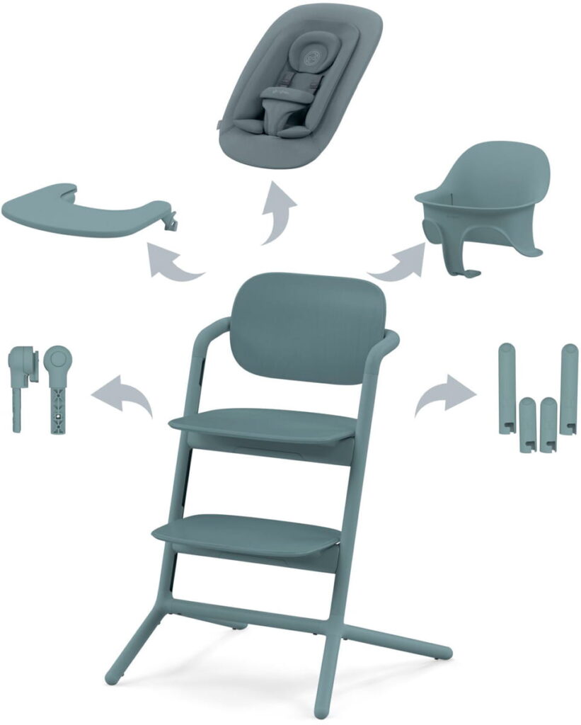 Cybex LEMO 2 barošanas krēsliņš 4in1 krāsa Blue Stone