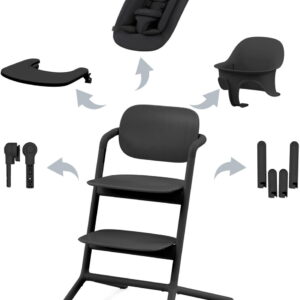 Cybex LEMO 2 barošanas krēsliņš 4in1 krāsa Stunning Black