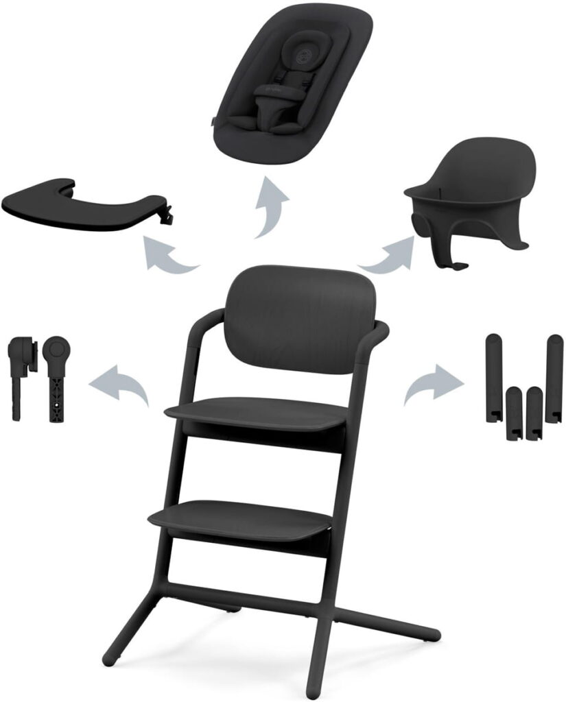 Cybex LEMO 2 barošanas krēsliņš 4in1 krāsa Stunning Black