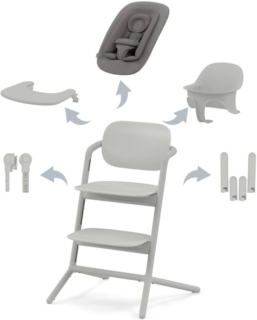 Cybex LEMO 2 barošanas krēsliņš 4in1 krāsa Seude Grey