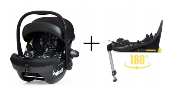 Autokreslini.lv | Acorn 2 I-Size autokrēsliņš mazuļiem 40-87cm krāsa Silhouette ar Isofix bāzi bilde #7