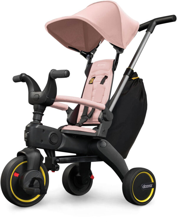 Autokreslini.lv | Liki Trike S3 stumjamais bērnu trīsritenis krāsa Blush Pink bilde #1