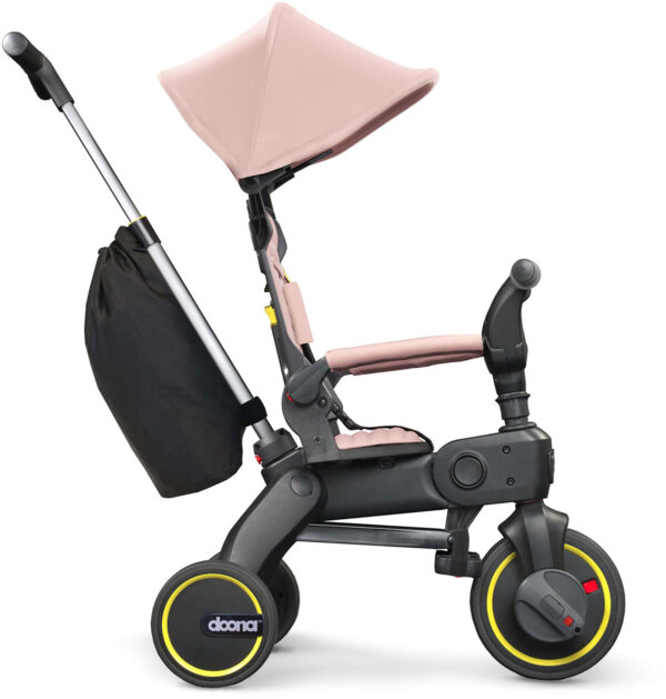 Autokreslini.lv | Liki Trike S3 stumjamais bērnu trīsritenis krāsa Blush Pink bilde #3