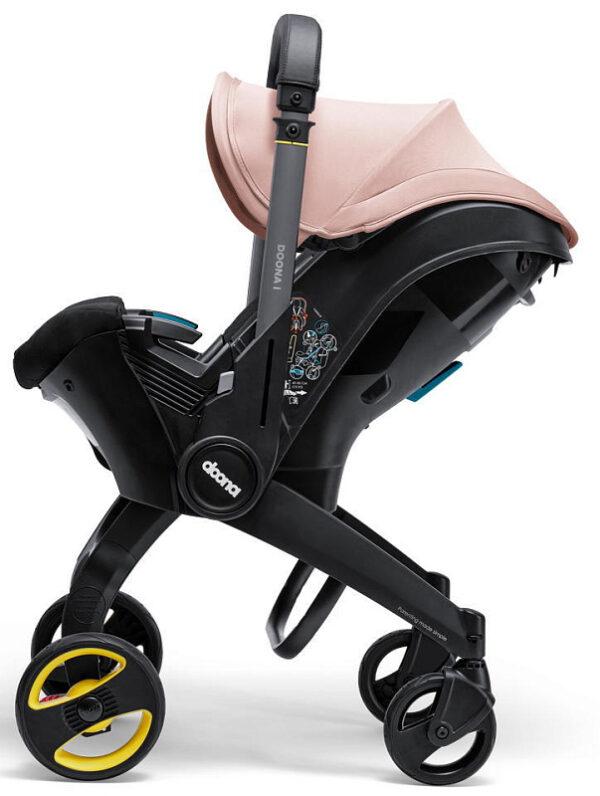 Autokreslini.lv | I I-Size autokrēsliņš/ratiņi bērniem 40-85cm krāsa Blush Pink bilde #9